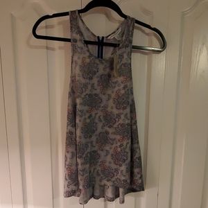 NWT American Eagle Floral Cami Tank Top size M